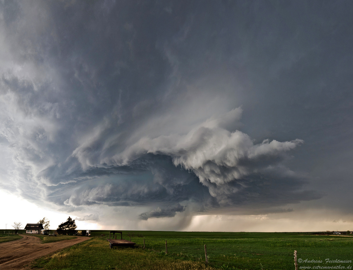 Supercélula en Kansas. Fuente: Andreas Feichtmeier