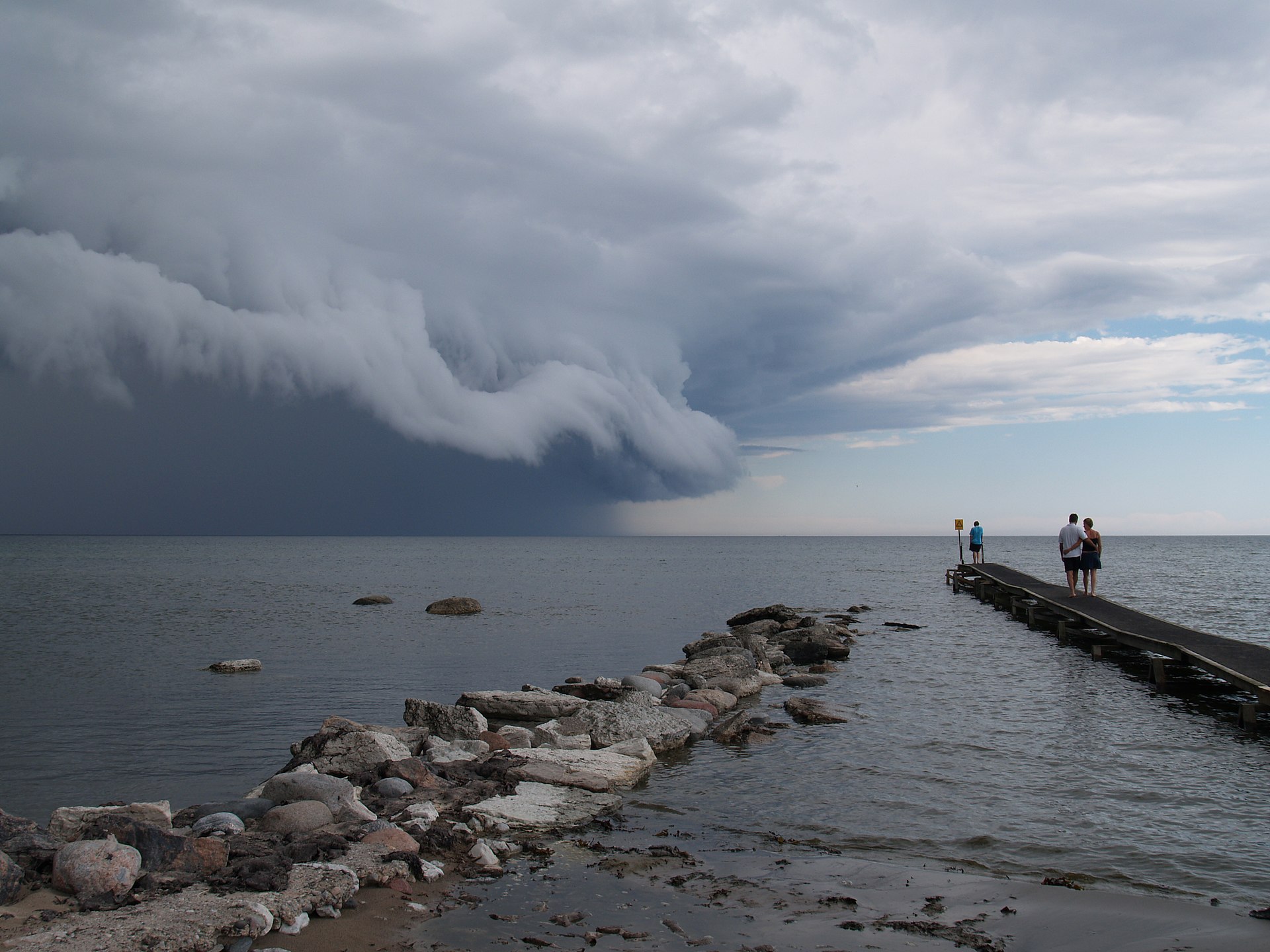 Tormenta en Öland (Suecia). Fuente: Arnold Paul