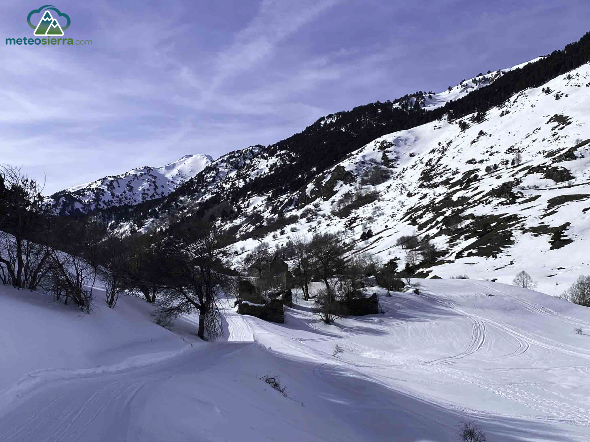 Ruinas del antiguo pueblo de Montgarri