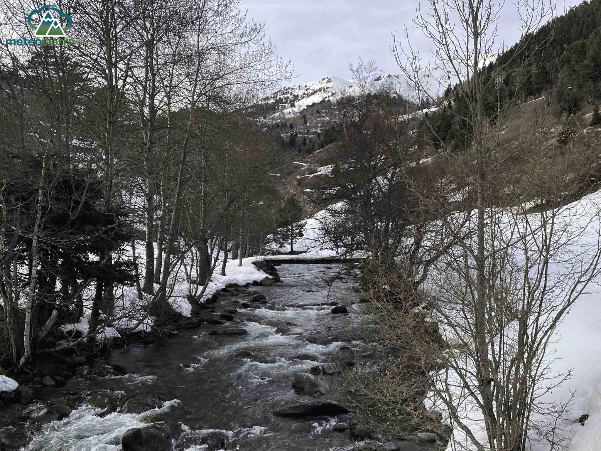 Continuamos descendiendo junto al río