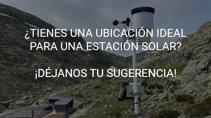 Estación Meteorológica Solar de la Plataforma de Gredos