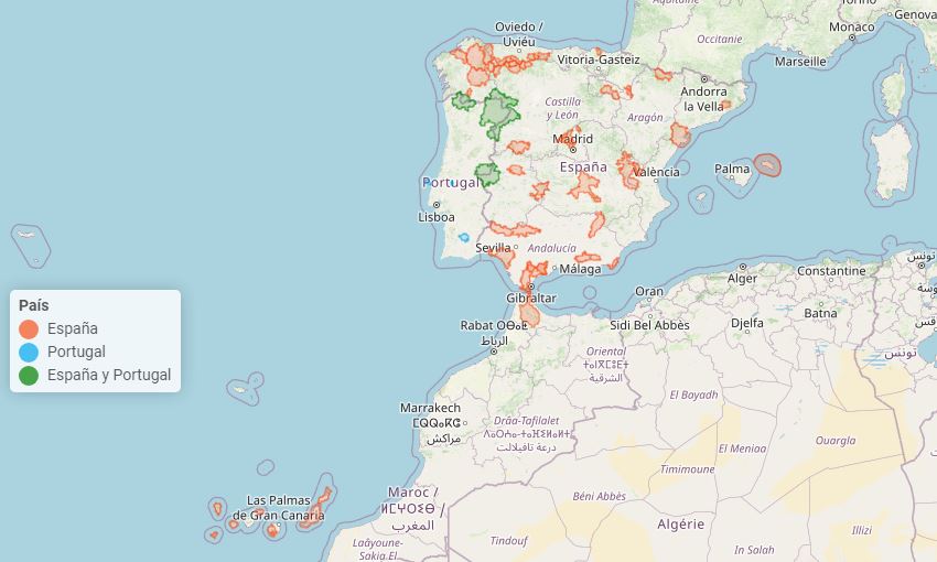 Visor cartográfico de Portugal  : visualiza mapas online