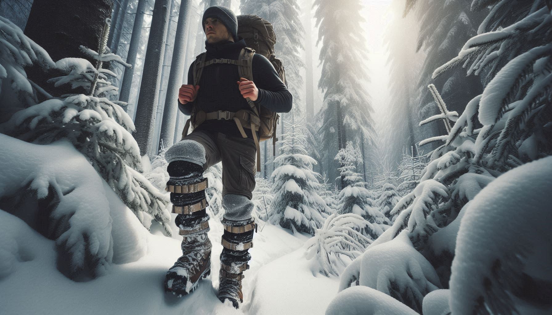 Calcetines de Montaña y Polainas