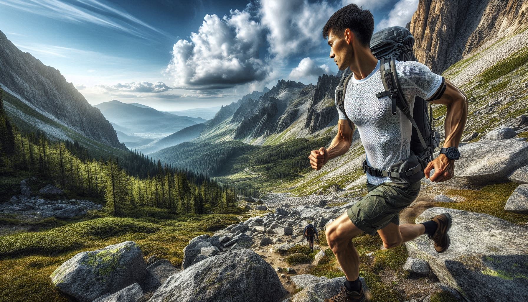 Camisetas de Manga Corta para Montaña