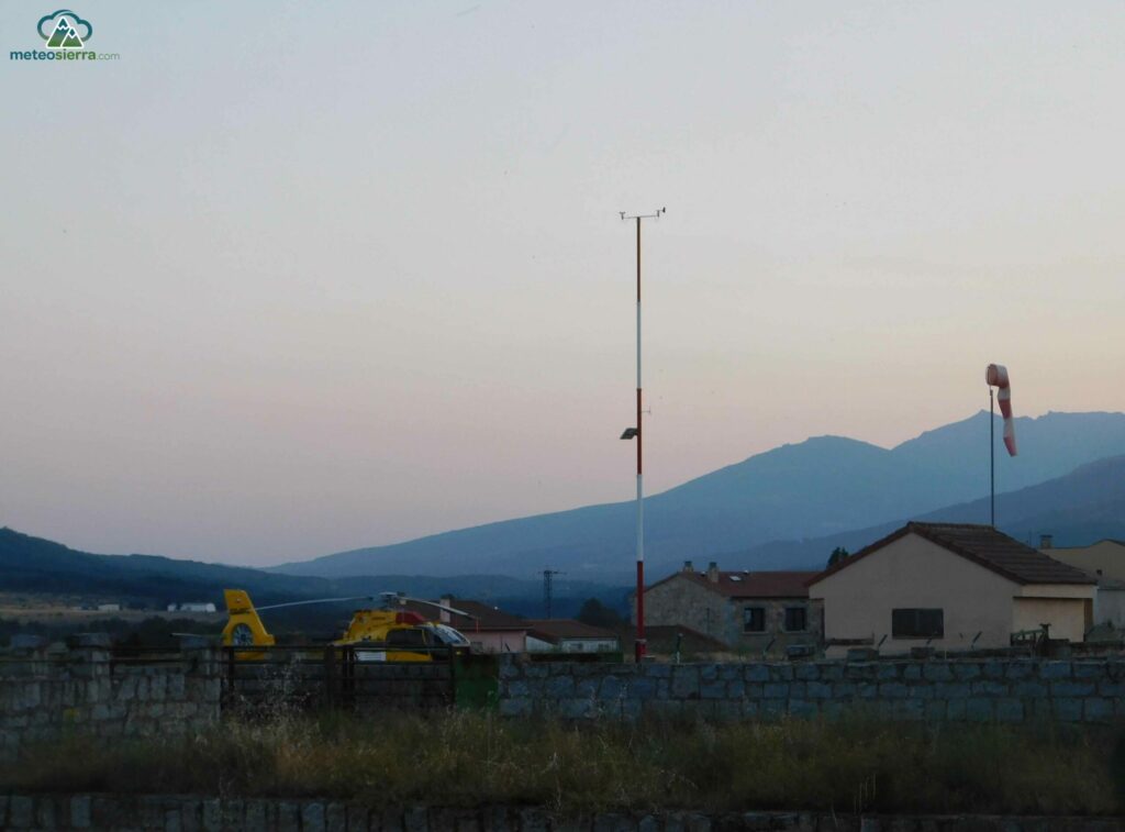Estación meteorológica de AEMET en Barco de Ávila