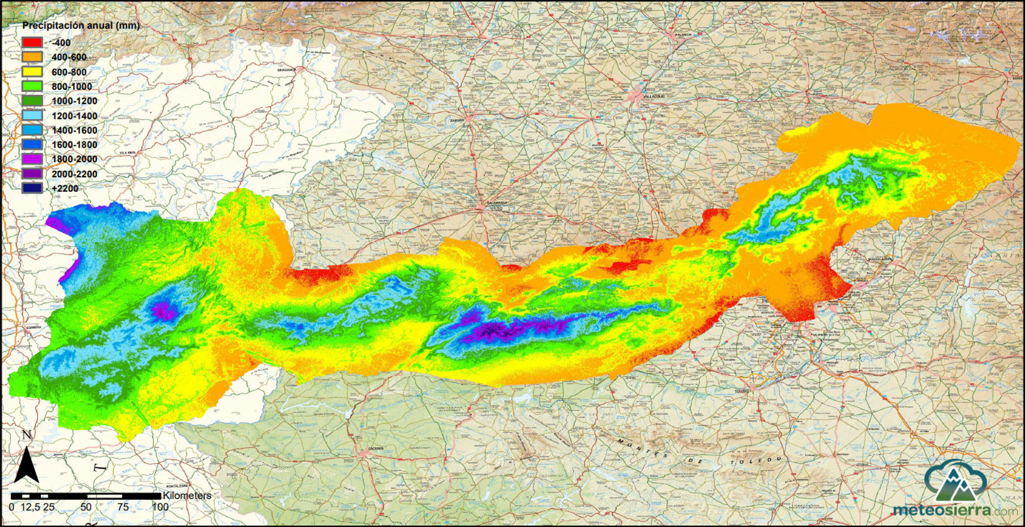 El Clima del Sistema Central