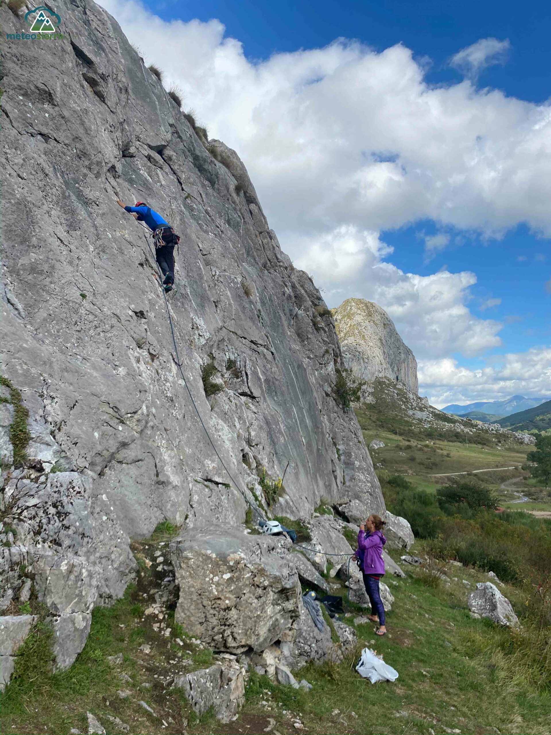 Escalada en Maraña. Sector La Perala