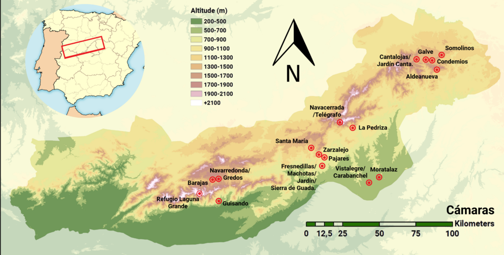 Mapa Webcams Meteosierra Mapa Webcams Meteosierra