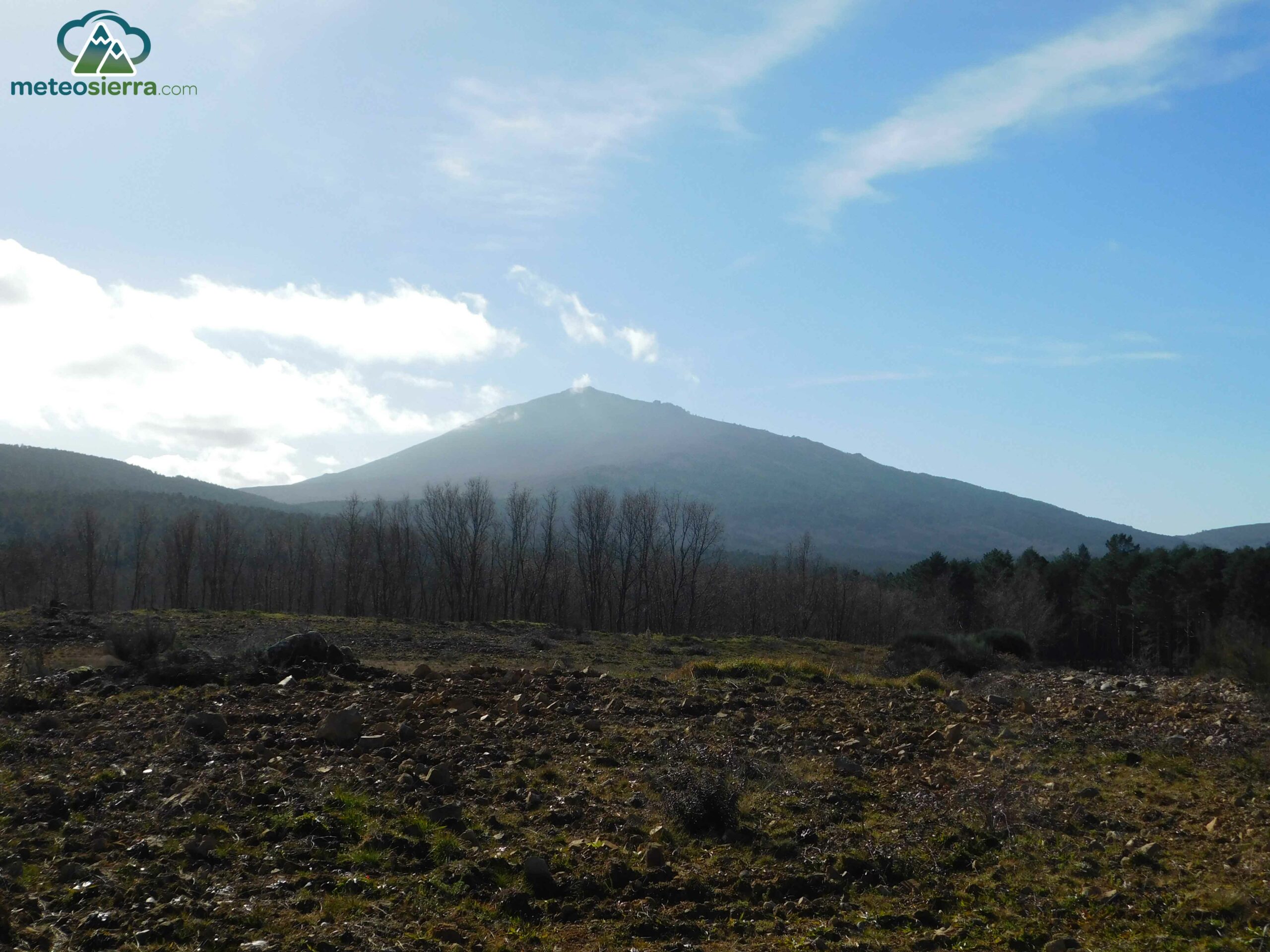 Monte Jálama desde el Puerto de Santa Clara