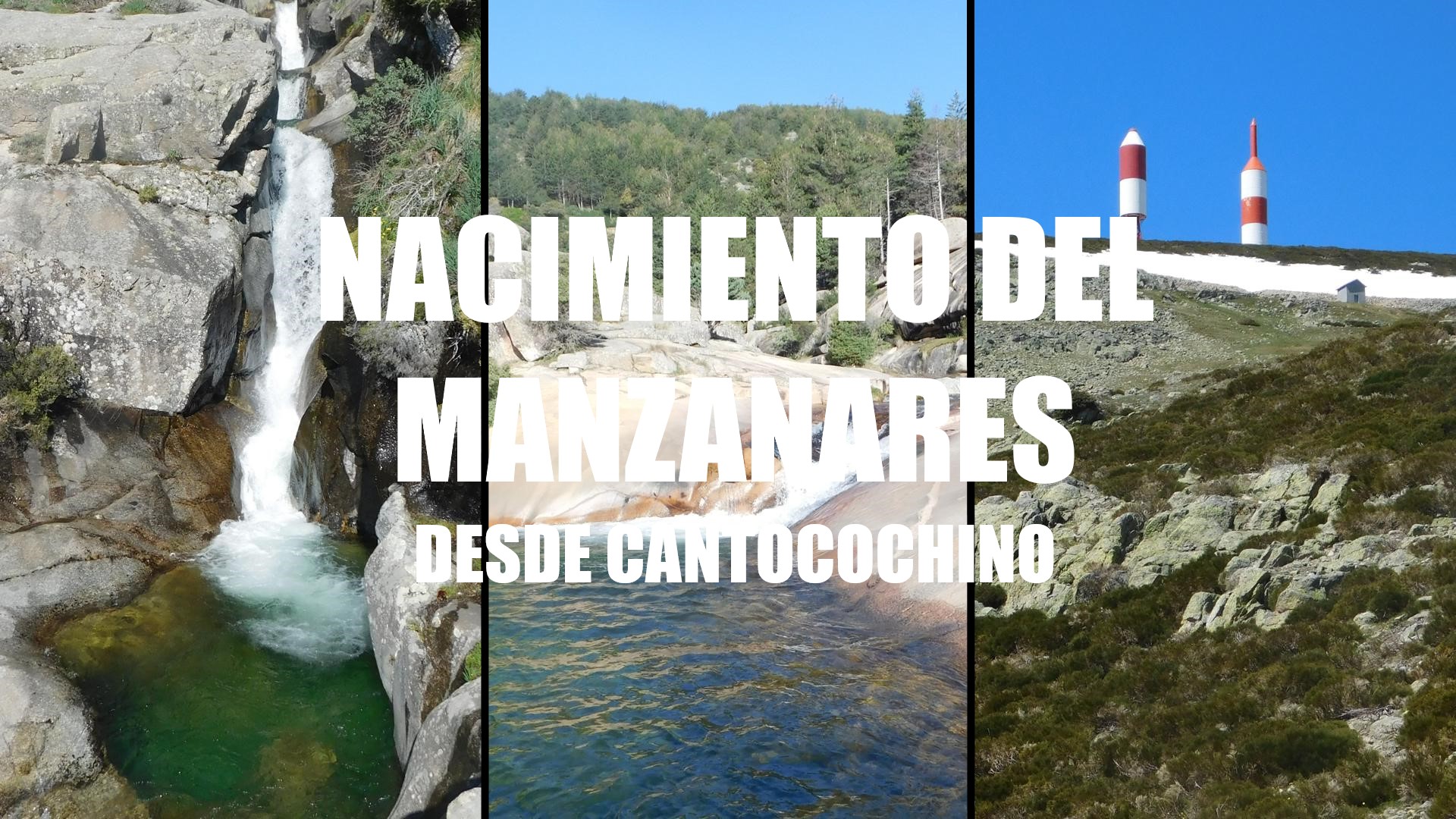 Nacimiento del Río Manzanares desde La Pedriza