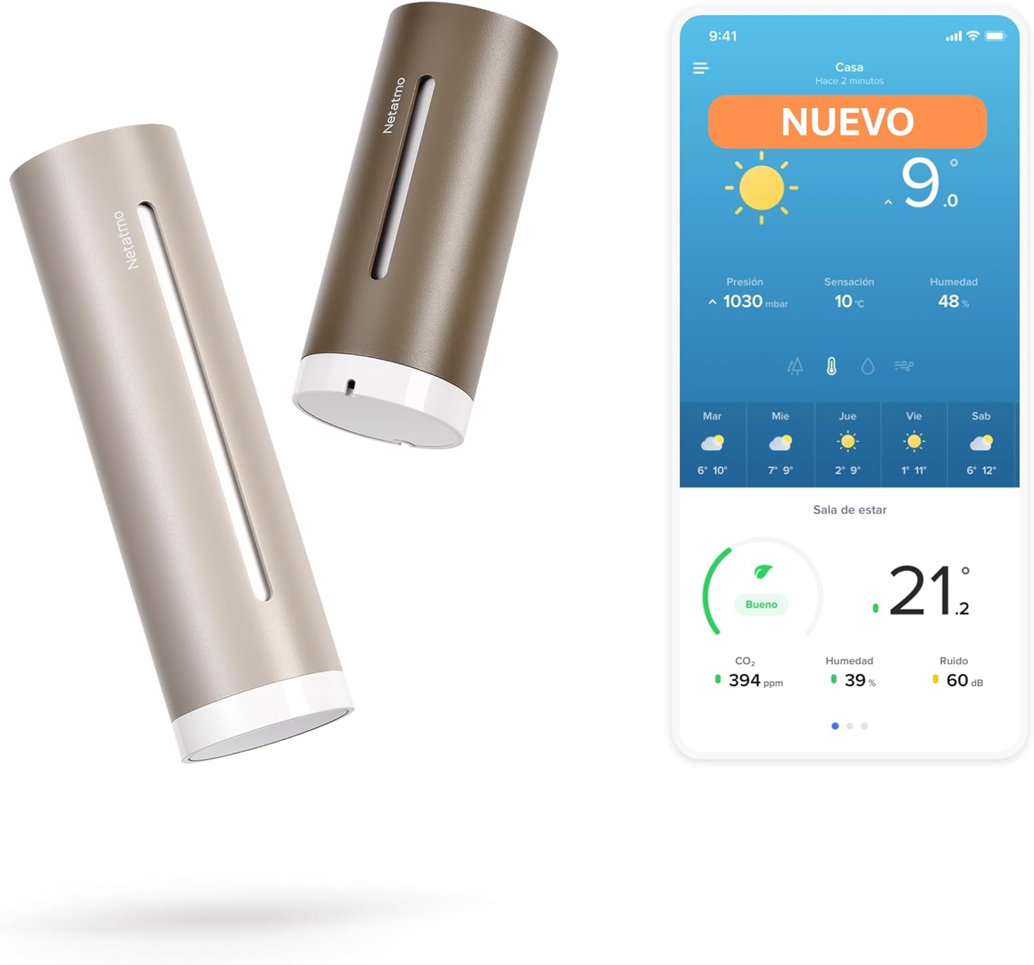 Netatmo Estación Meteorológica de 2ª Generación
