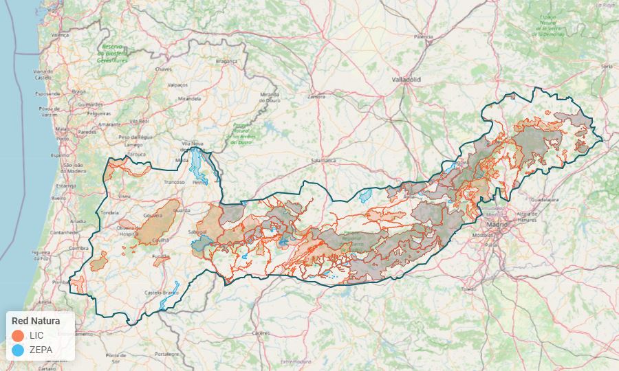 Visor de la Red Natura 2000 en el Sistema Central