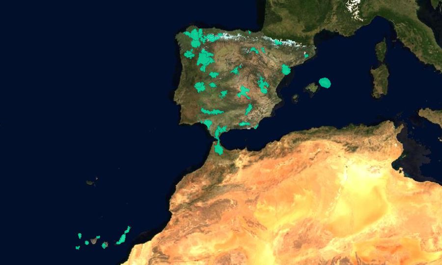 Visor de las Reservas de la Biosfera en España