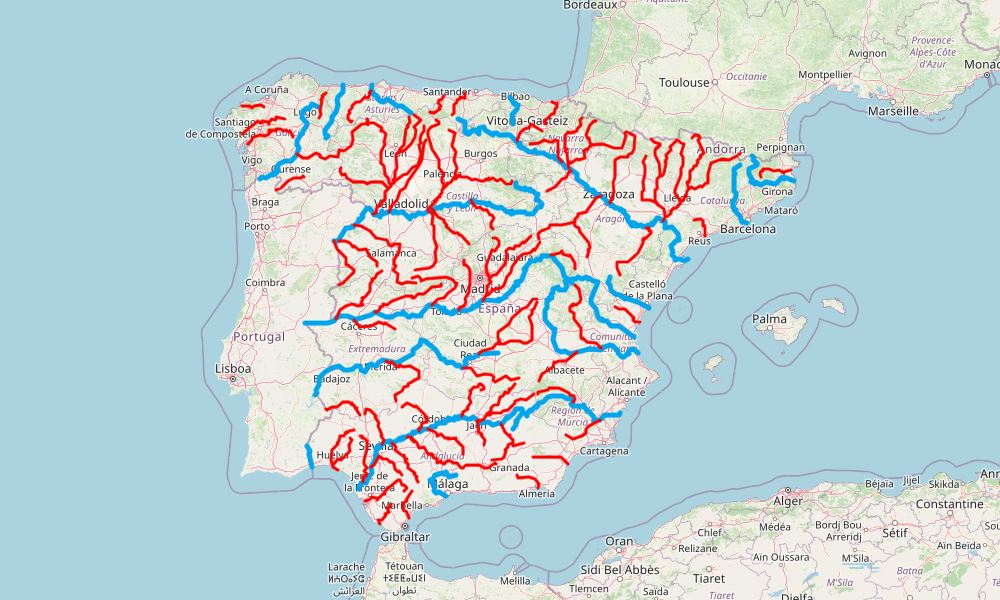 Visor de los Ríos de España