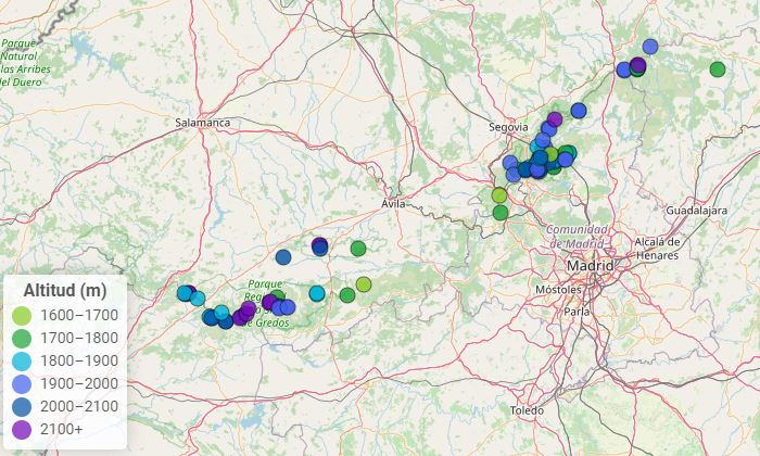 Visor del Estudio de la Nieve en el Sistema Central