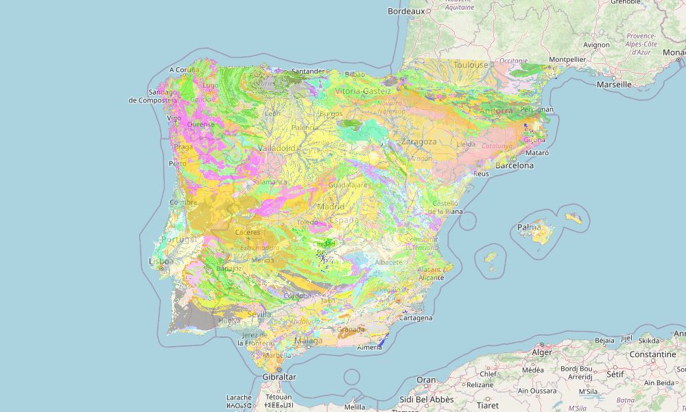 Visor del Mapa Geológico de España