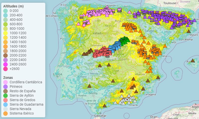 Visor del Relieve de España
